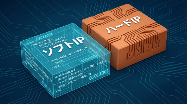 ソフトIPとハードIP