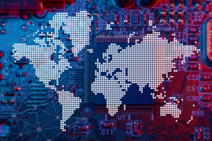 半導体産業の世界地図