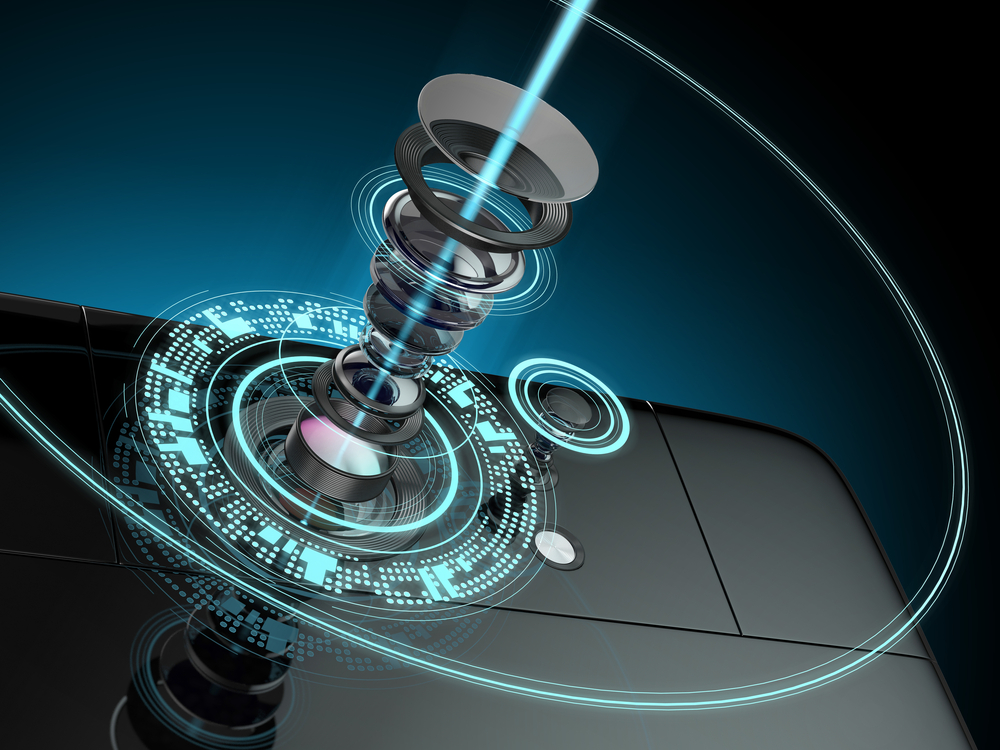 スマホのセンサーのイメージ